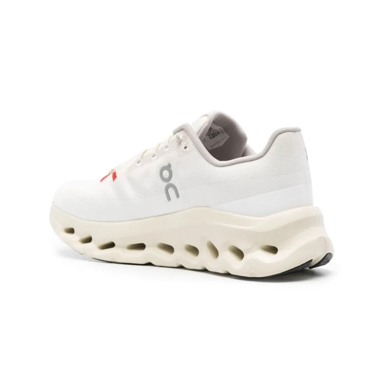 On Cloud White Cream - high-performance athletic footwear in White with advanced cushioning