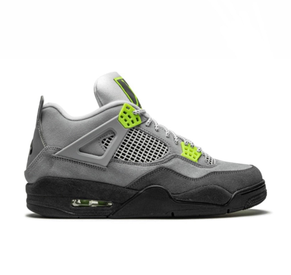 Air Jordan 4 Neon Volt - high-performance athletic footwear with advanced cushioning