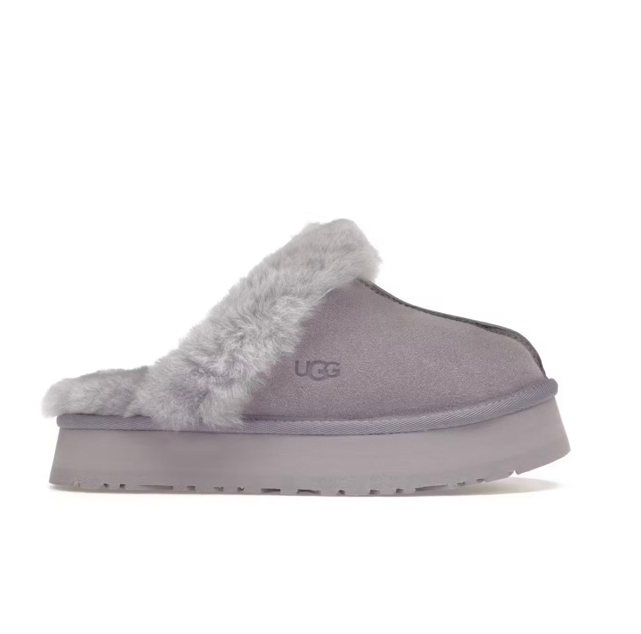 Ugg Disquette shearling platform slippers - high-performance athletic footwear with advanced cushioning