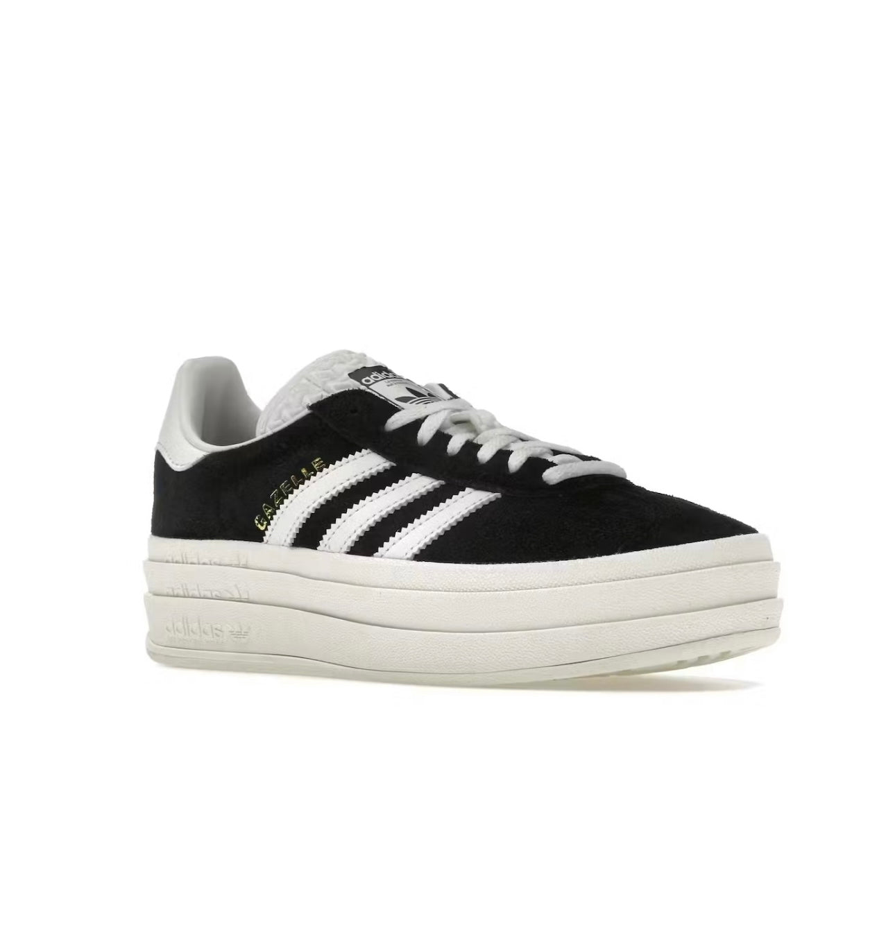 Adidas gazelle black platform - high-performance athletic footwear in Black with advanced cushioning