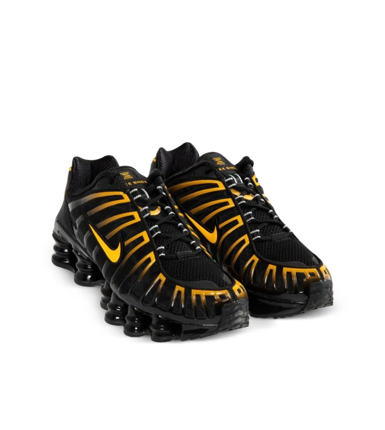 Nike Shox Black Yellow - high-performance athletic footwear in Black with advanced cushioning