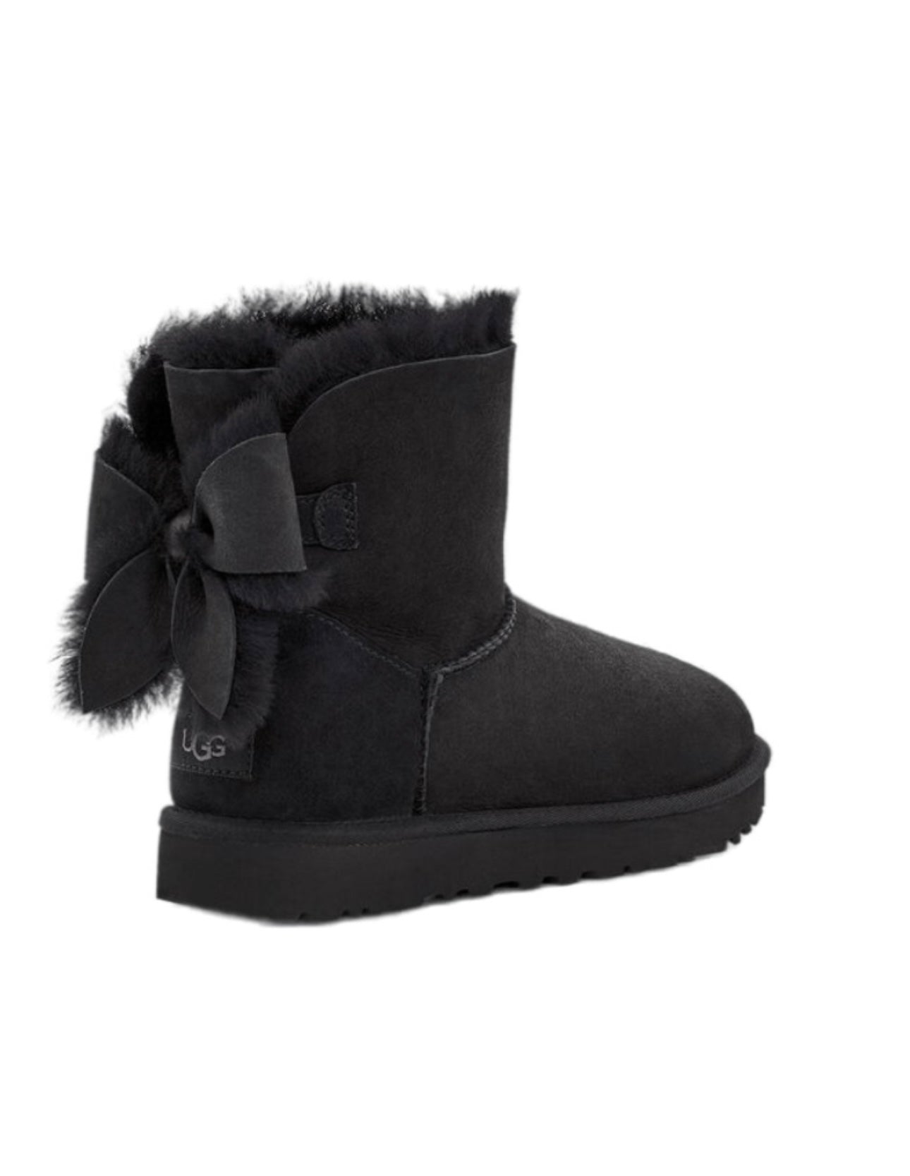 Ugg mini Bailey bow II boots black - high-performance athletic footwear in Black with advanced cushioning