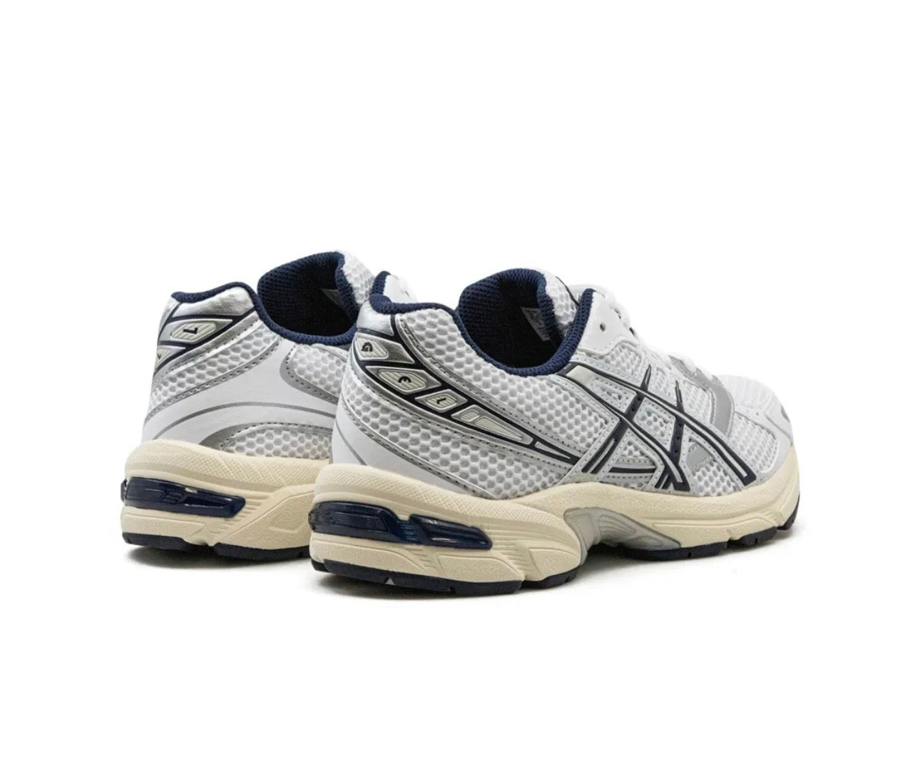 ASICS Gel 1130 silver black - high-performance athletic footwear in Black with advanced cushioning