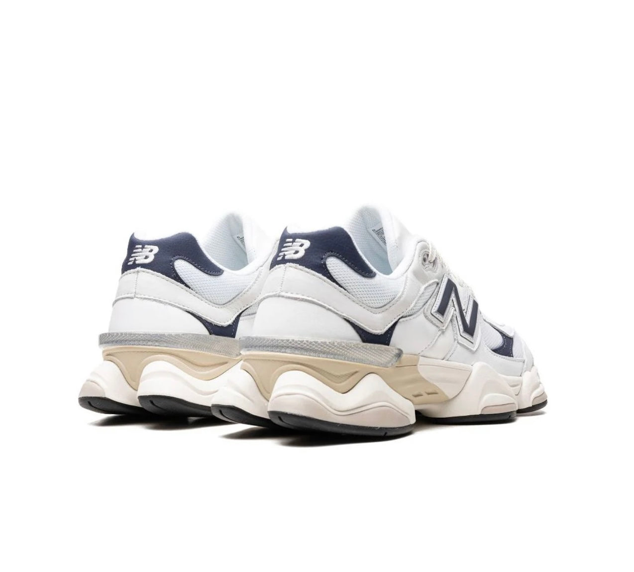 New Balance 9060 White Blue - high-performance athletic footwear in White with advanced cushioning