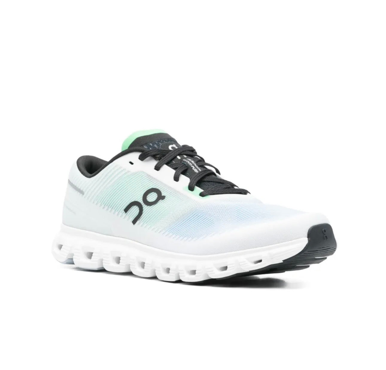 On cloud 5.0 white green - high-performance athletic footwear in White with advanced cushioning