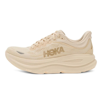 Hoka Bondi 9 Cream - high-performance athletic footwear with advanced cushioning