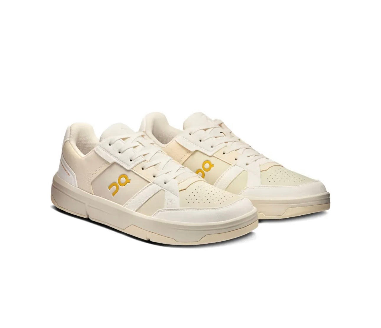 On The Roger Cream - high-performance athletic footwear with advanced cushioning