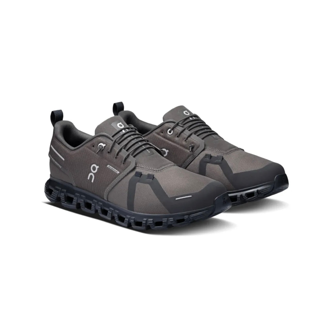 On Cloud 5.0 Black Gray - high-performance athletic footwear in Black with advanced cushioning