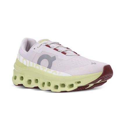 On Cloudmonster pink yellow - high-performance athletic footwear in Yellow with advanced cushioning