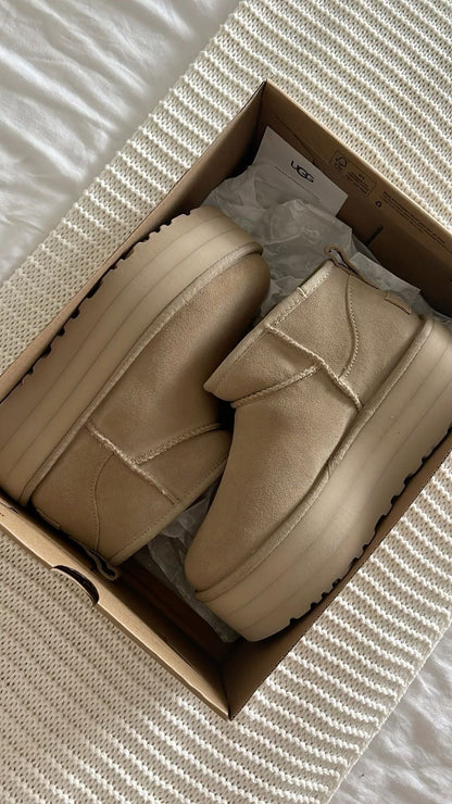 Ugg Classic Ultra Mini Platform "Mustard Seed" - high-performance athletic footwear with advanced cushioning