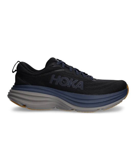 HOKA Bondi 8 Black - high-performance athletic footwear in Black with advanced cushioning