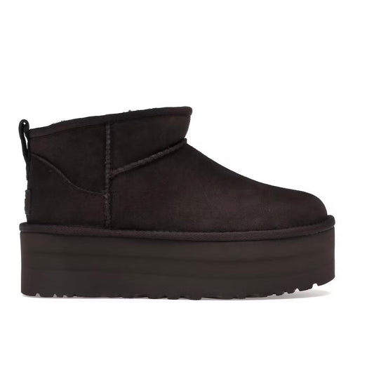 Ugg classic ultra mini platform boots black - high-performance athletic footwear in Black with advanced cushioning