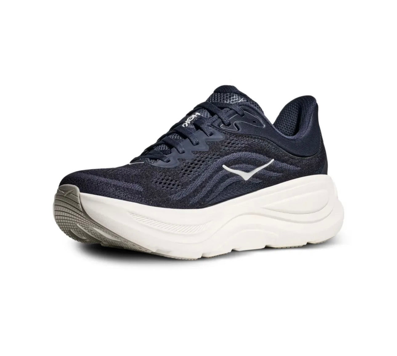 Hoka Bondi 9 Dark Blue - high-performance athletic footwear in Blue with advanced cushioning