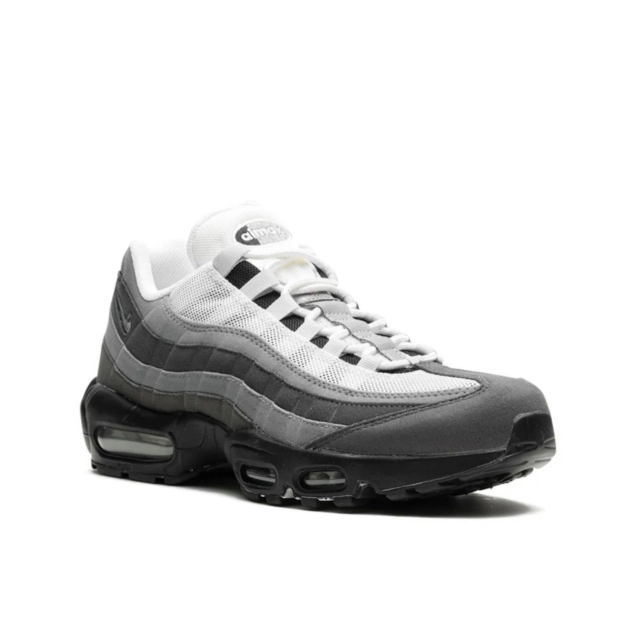 Nike air Vapormax 95·grey white - high-performance athletic footwear in White with advanced cushioning