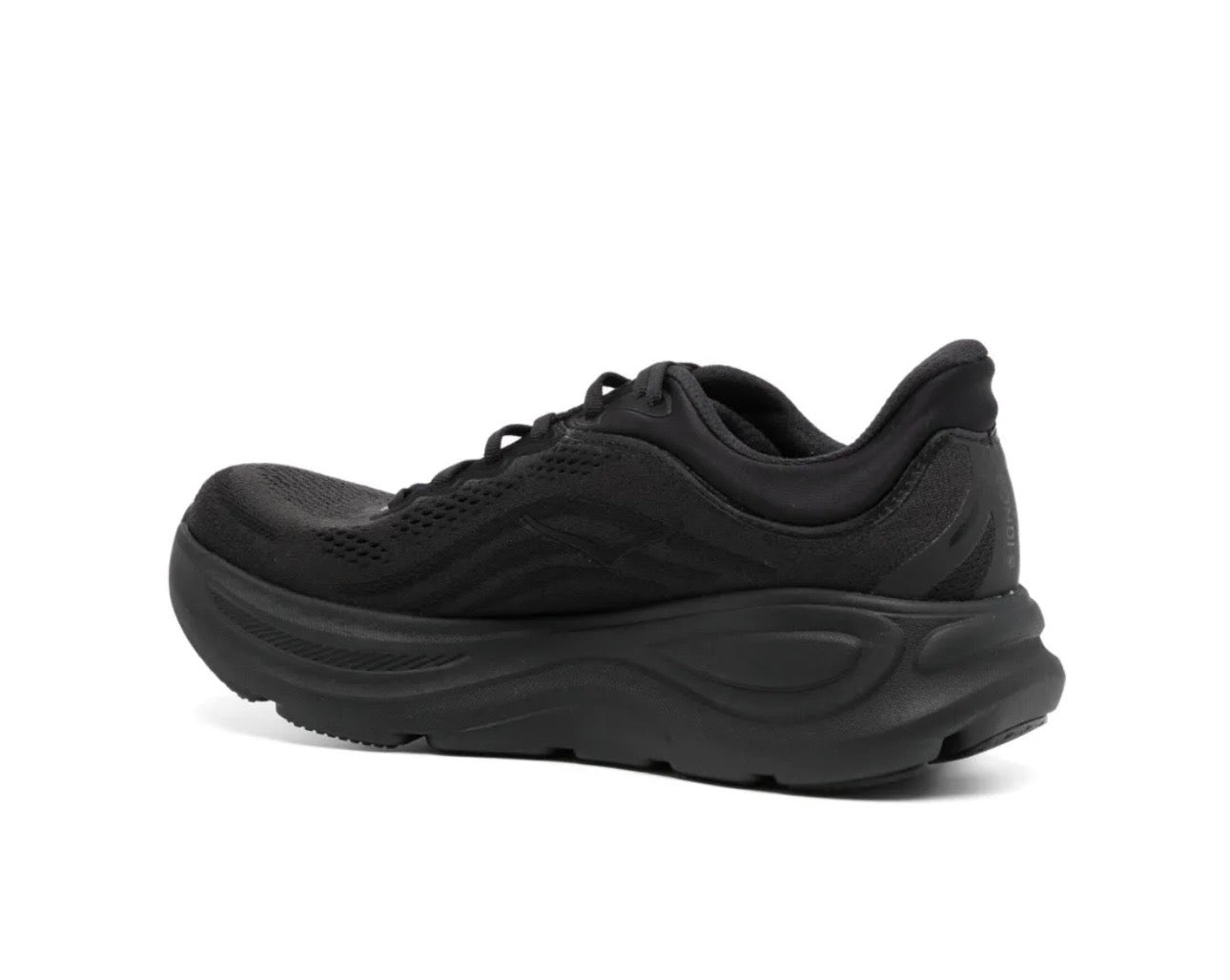 Hoka Bondi 9 Triple Black - high-performance athletic footwear in Black with advanced cushioning