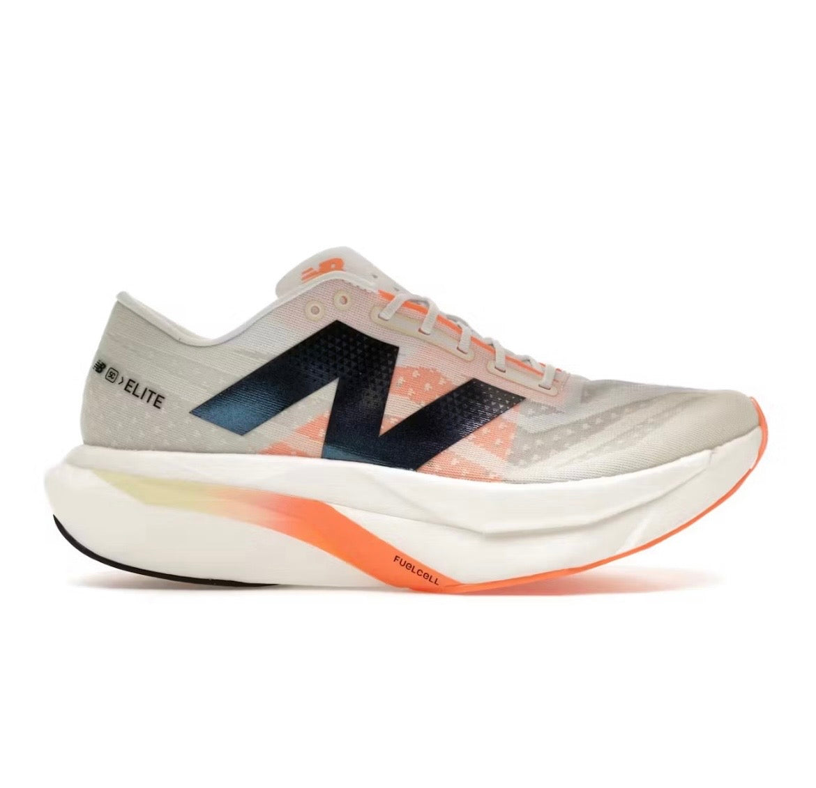 New Balance FuelCell Grey Orange - high-performance athletic footwear in Grey with advanced cushioning