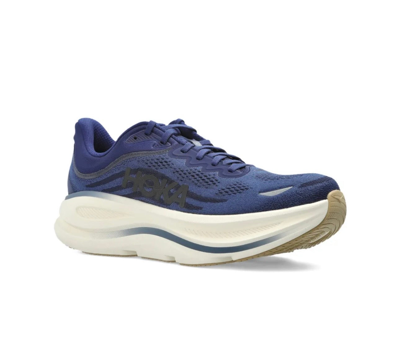 Hoka Bondi 9 Blue - high-performance athletic footwear in Blue with advanced cushioning