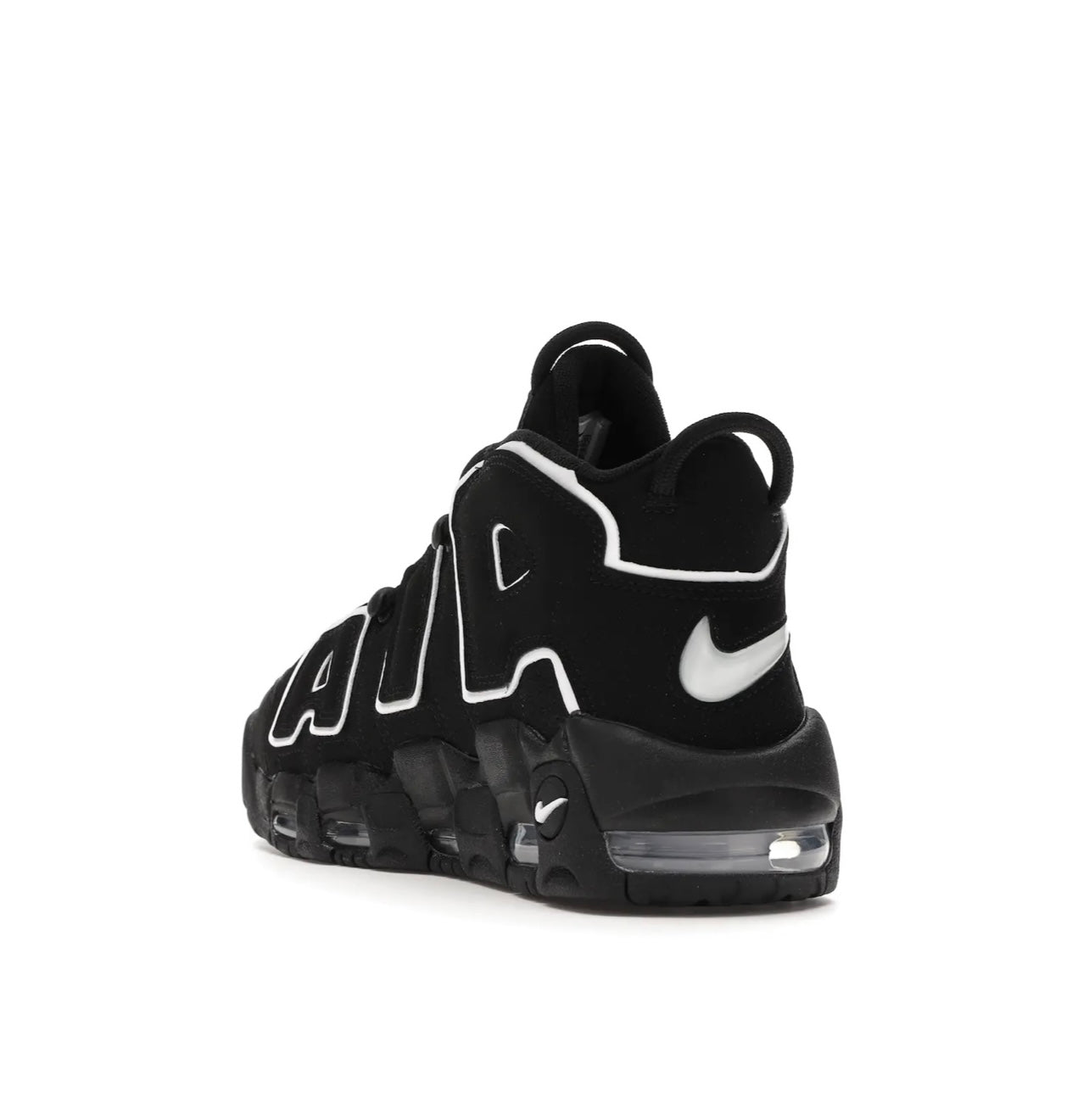 Nike Uptempo Black White מידה 37.5 high-performance athletic footwear Black