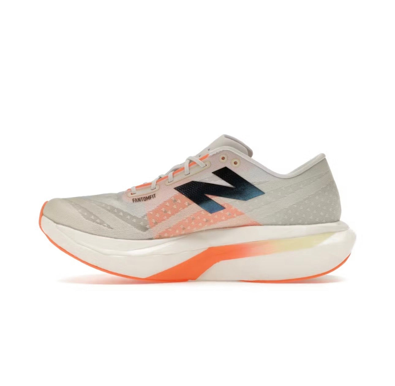 New Balance FuelCell Grey Orange - high-performance athletic footwear in Grey with advanced cushioning
