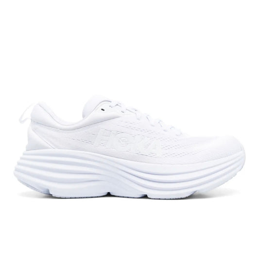 HOKA Bondi 8 White - high-performance athletic footwear in White with advanced cushioning