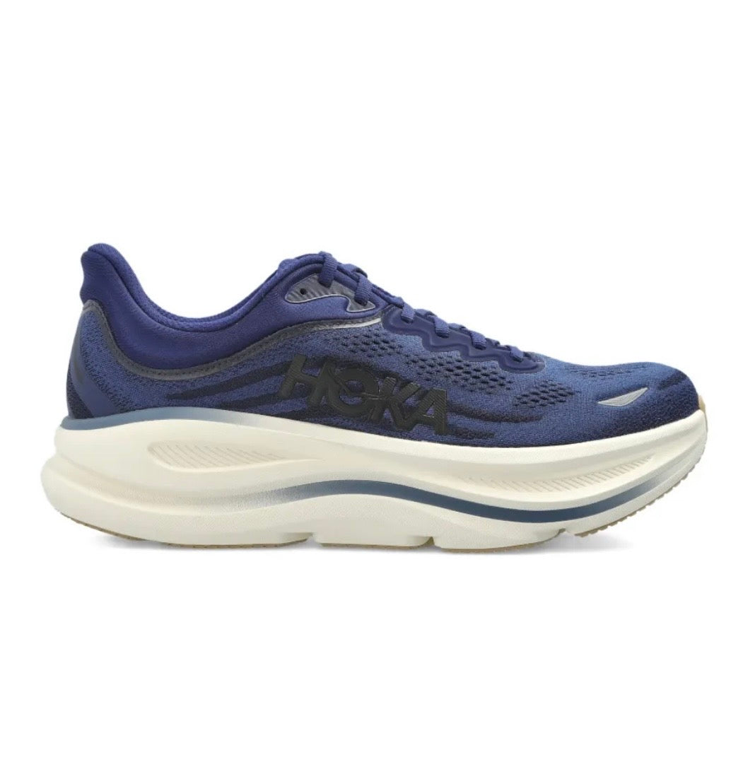 Hoka Bondi 9 Blue - high-performance athletic footwear in Blue with advanced cushioning