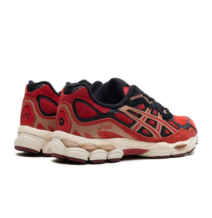 ASICS Gel NYC Red - high-performance athletic footwear in Red with advanced cushioning