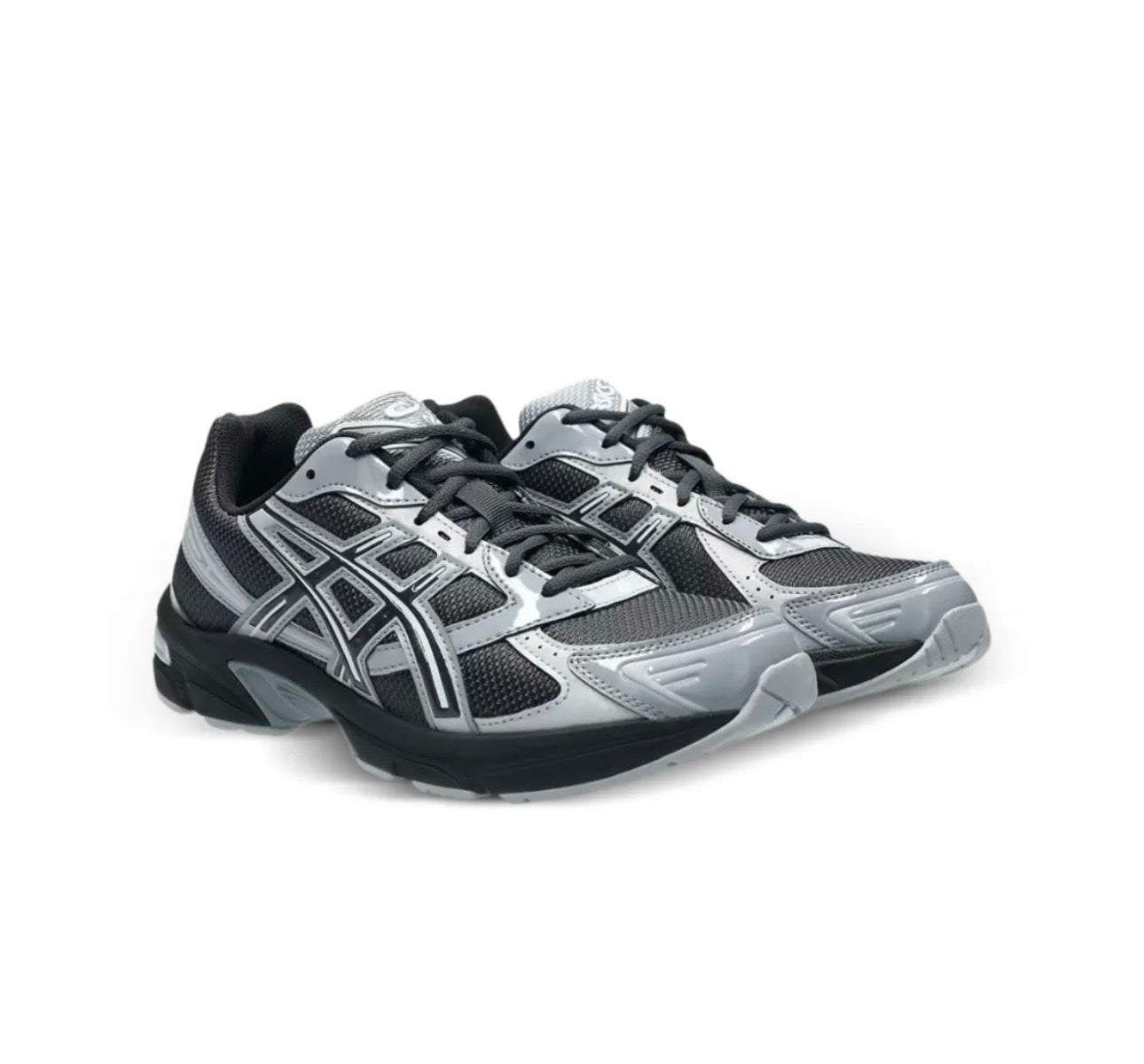 ASICS Gel 1130 silver black - high-performance athletic footwear in Black with advanced cushioning
