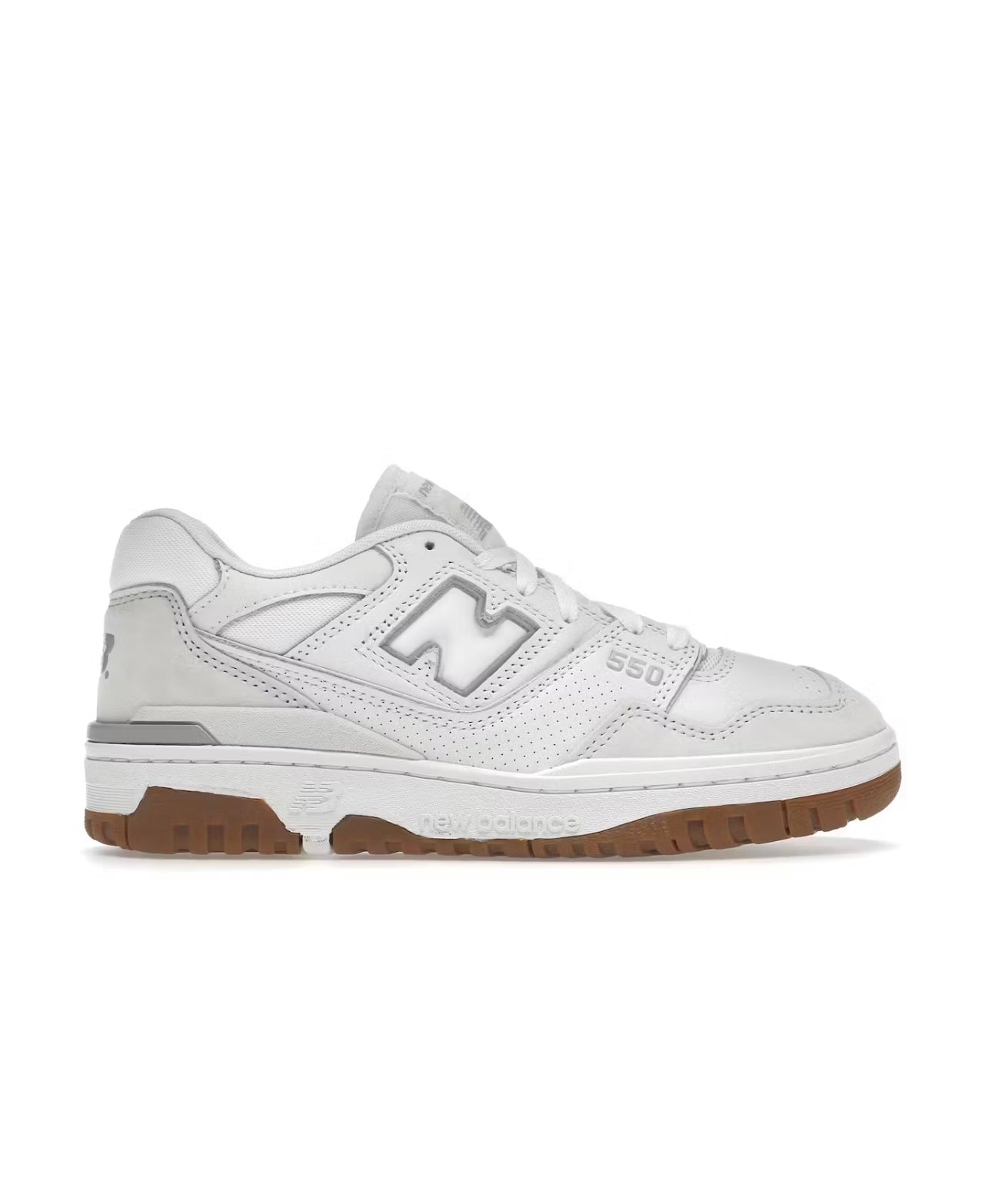 New Balance 550 white brown - high-performance athletic footwear in White with advanced cushioning