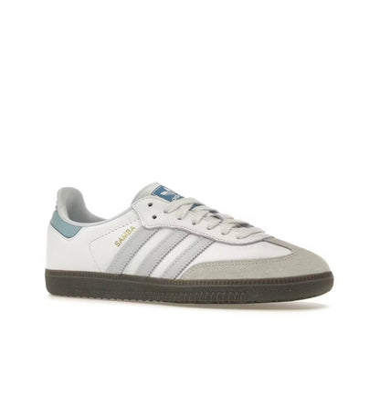 Adidas Samba white light  blue 36