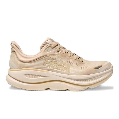 Hoka Bondi 9 Cream - high-performance athletic footwear with advanced cushioning