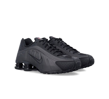 Nike Shox R4 Grey Black - high-performance athletic footwear in Black with advanced cushioning
