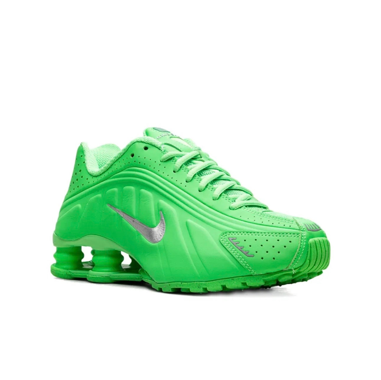 Nike Shox R4 Green - high-performance athletic footwear in Green with advanced cushioning