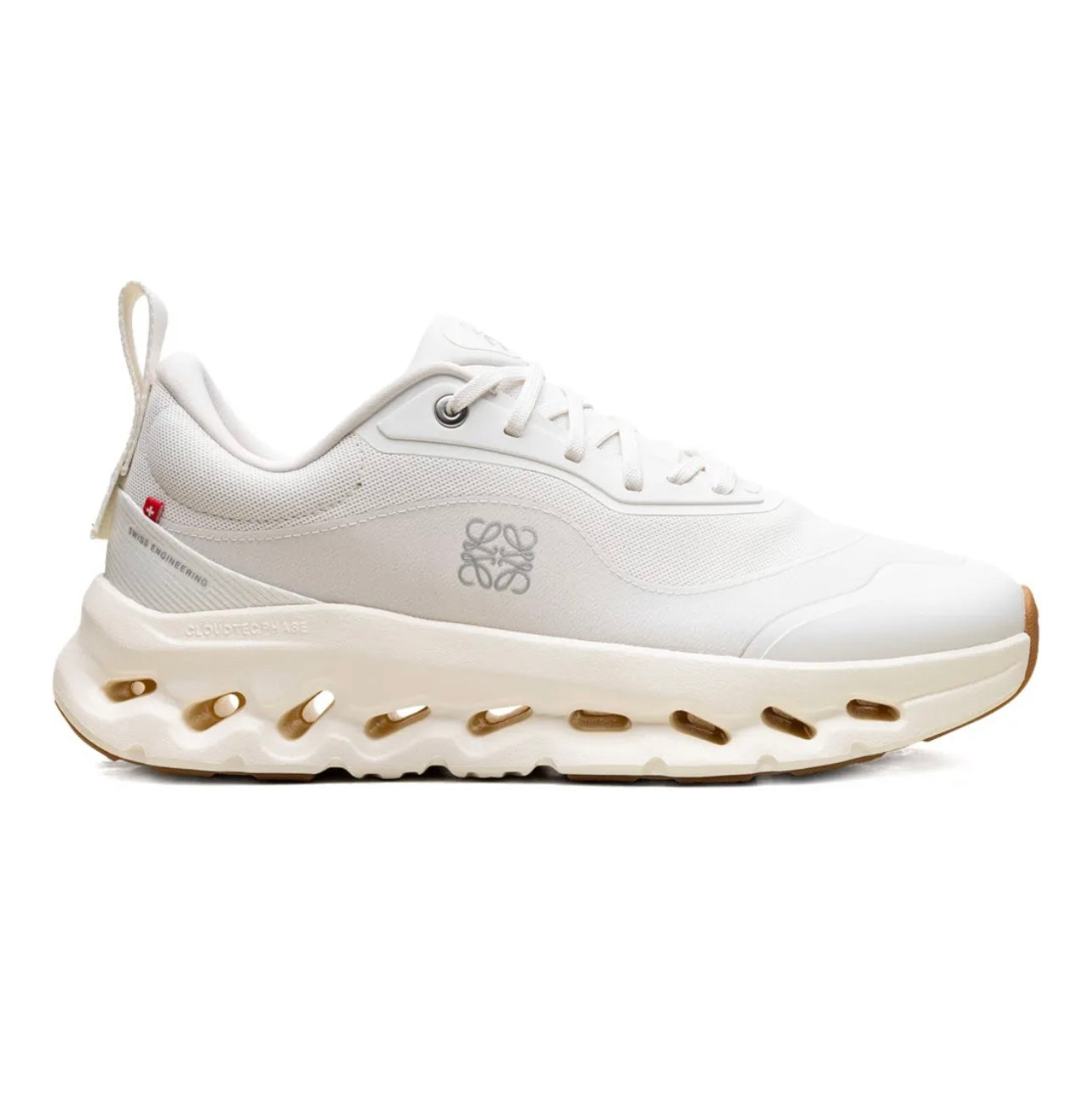 On Cloud X Loewe Gray Cream - high-performance athletic footwear with advanced cushioning