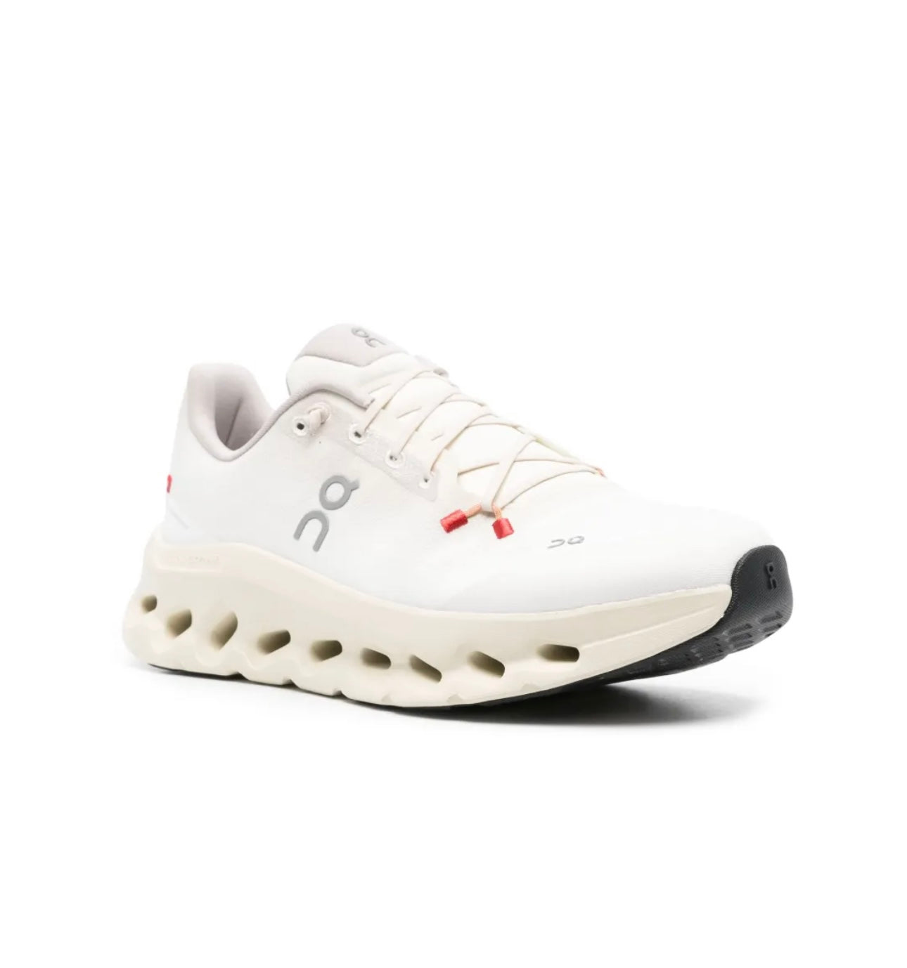 On Cloud White Cream - high-performance athletic footwear in White with advanced cushioning