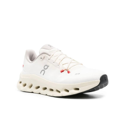 On Cloud White Cream - high-performance athletic footwear in White with advanced cushioning