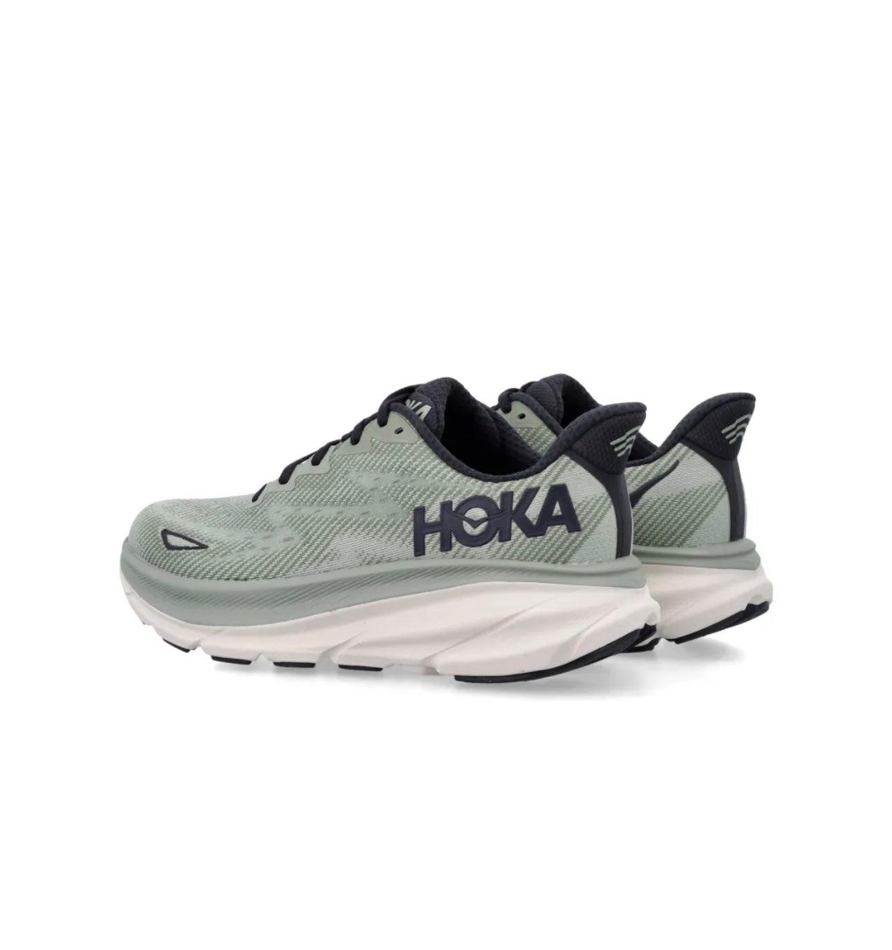 HOKA Bondi 9 Light Green - high-performance athletic footwear in Green with advanced cushioning