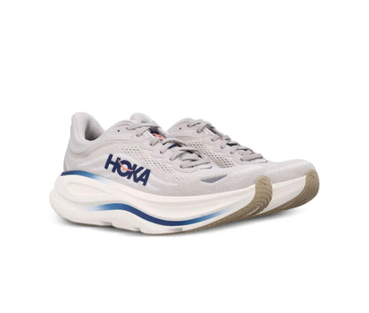 Hoka Bondi 9 Grey Blue - high-performance athletic footwear in Blue with advanced cushioning