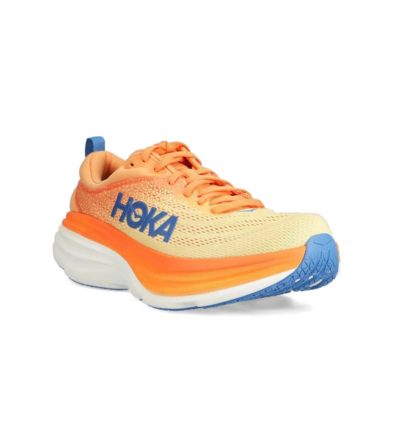 HOKA Bondi 8 Orange - high-performance athletic footwear in Orange with advanced cushioning