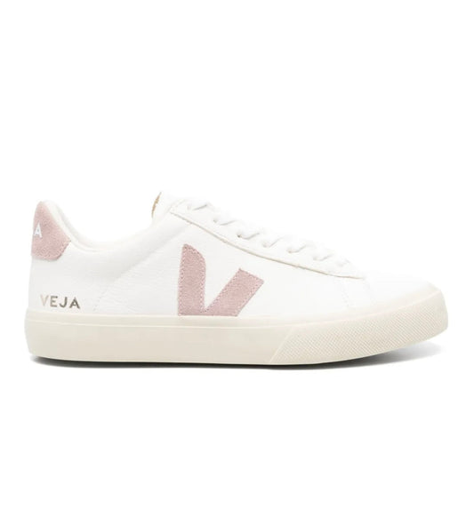 Veja White Light Pink high-performance athletic footwear Pink