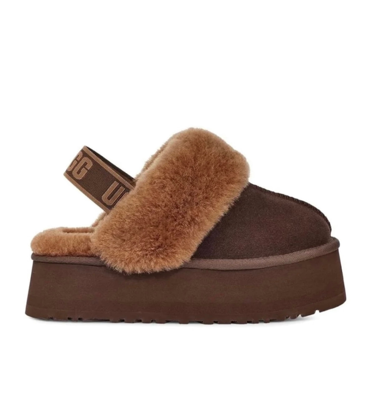 Ugg platform slipped brown - high-performance athletic footwear in Brown with advanced cushioning
