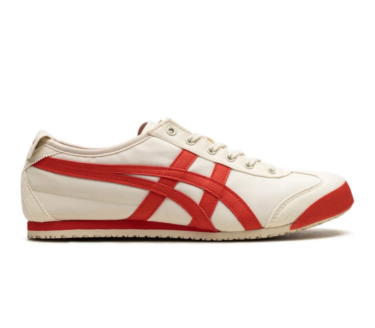 Onitsuka Tiger Mexico white red high-performance athletic footwear White