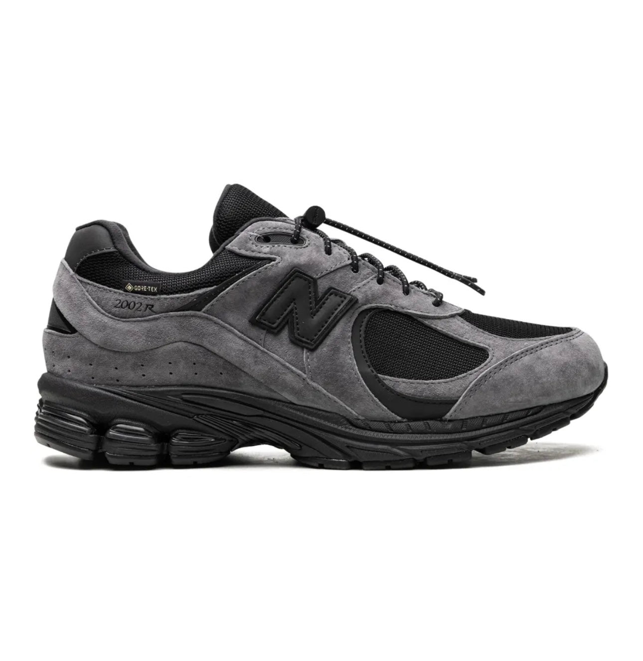 New Balance 2002R Dark Gray Black - high-performance athletic footwear in Black with advanced cushioning