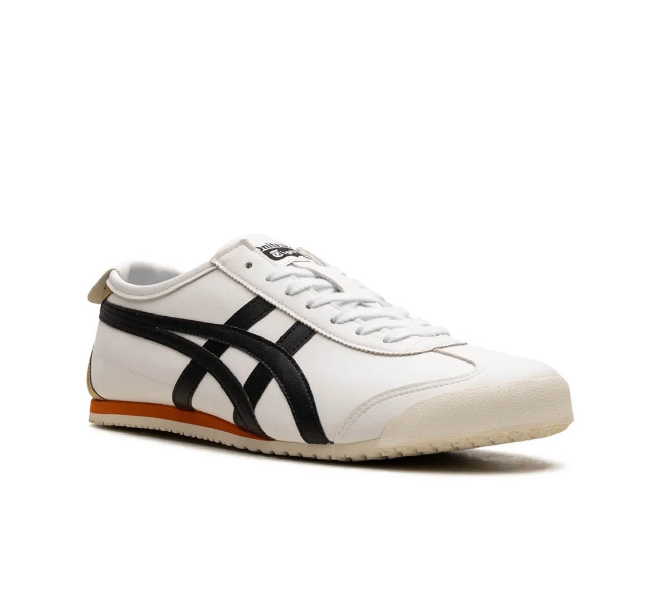 Onitsuka Tiger Mexico white black high-performance athletic footwear Black