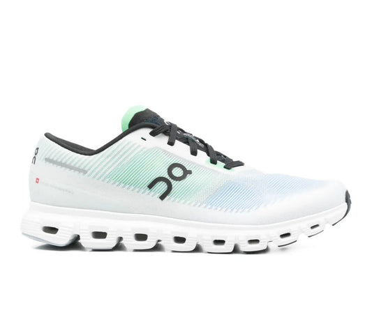 On cloud 5.0 white green - high-performance athletic footwear in White with advanced cushioning