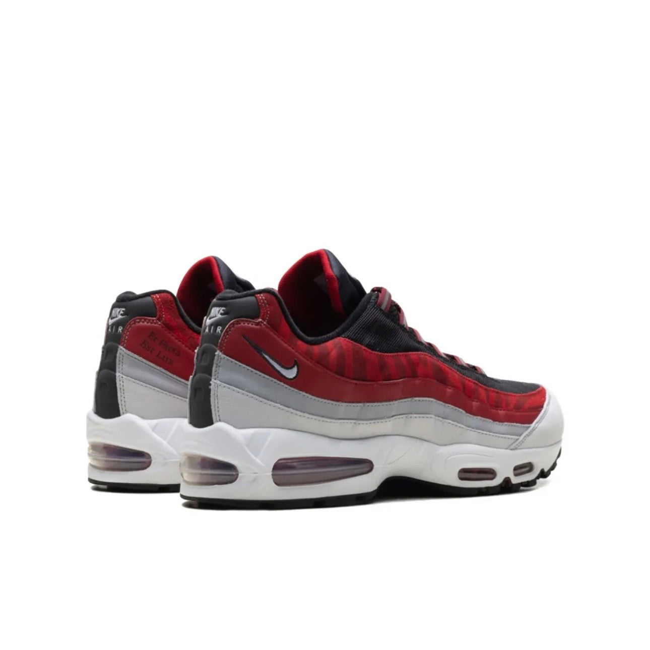 Nike air Vapormax 95·black white red - high-performance athletic footwear in Black with advanced cushioning