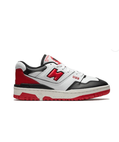New Balance 550 White Red Black - high-performance athletic footwear in Black with advanced cushioning