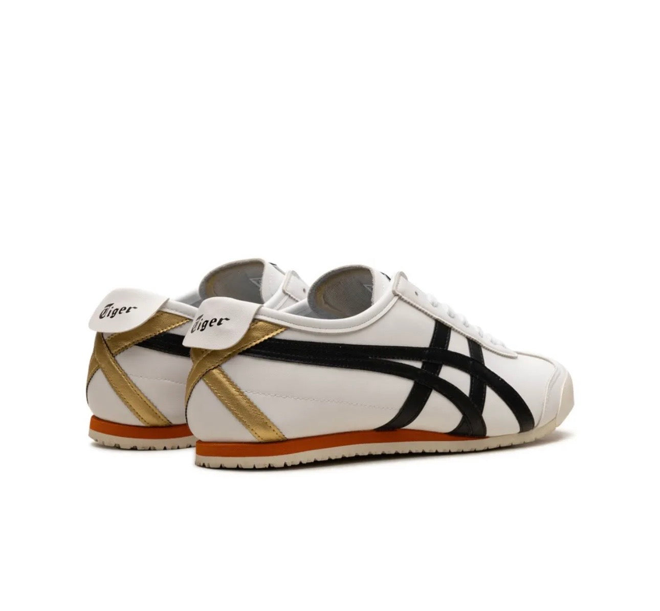 Onitsuka Tiger Mexico white black high-performance athletic footwear Black
