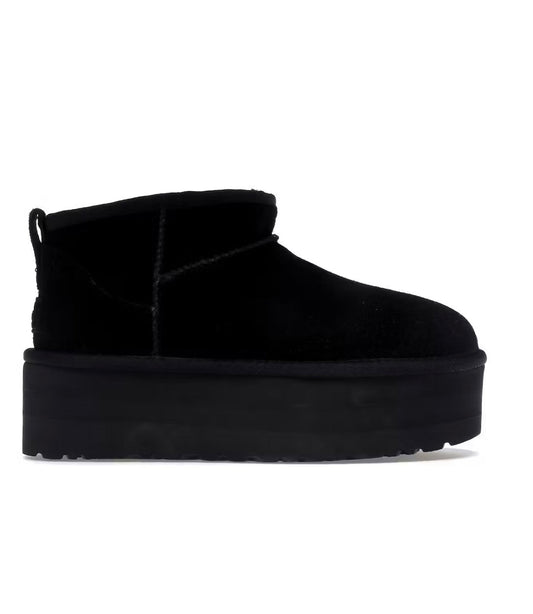 Ugg Classic Ultra Mini Platform Boots black - high-performance athletic footwear in Black with advanced cushioning