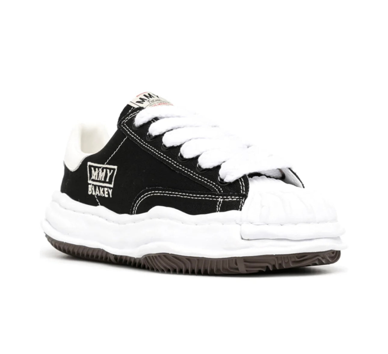 Maison Mihara Black White - high-performance athletic footwear in Black with advanced cushioning