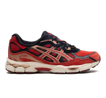 ASICS Gel NYC Red - high-performance athletic footwear in Red with advanced cushioning